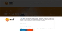 Desktop Screenshot of ewl.com.pl