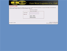 Tablet Screenshot of intranet.ewl.co.th